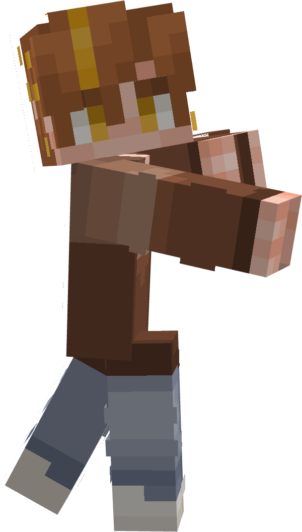 Minecraft Character Left
